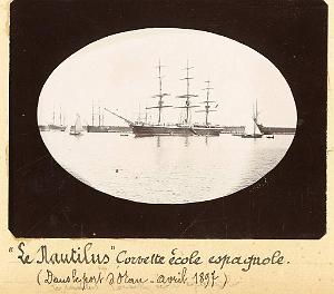 CORVETTE-ECOLE-EAPAGNOLE A ORAN - 1897